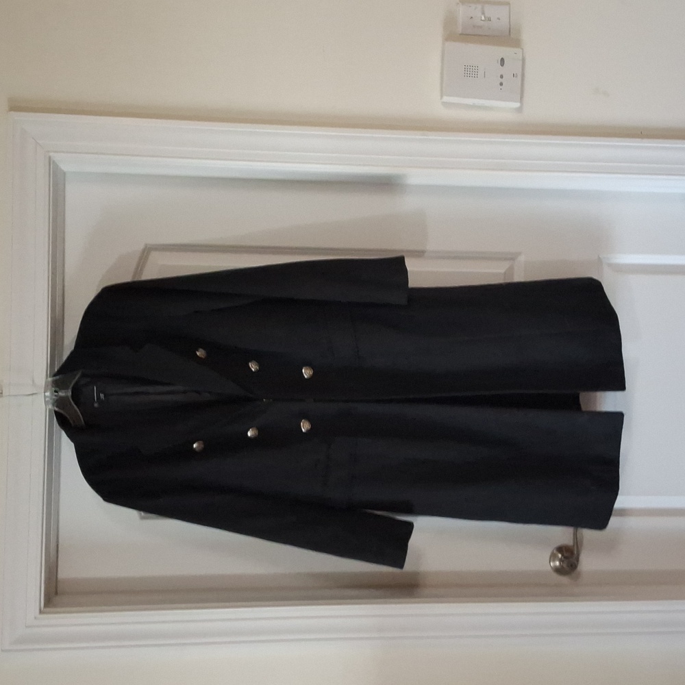 Winter coat Military Style Faux Pockets.